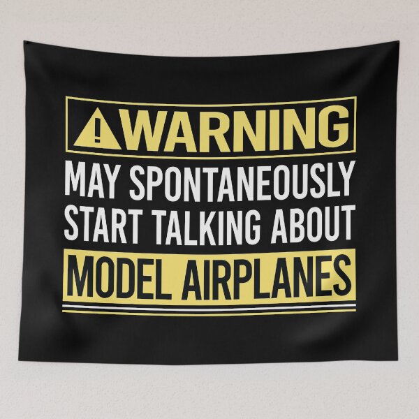 Item preview, Warning About Model Airplane Plane Planes Aircraft designed and sold by WrightTrouble.