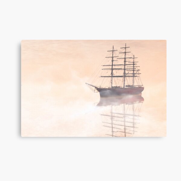 Morning mist Metal Print