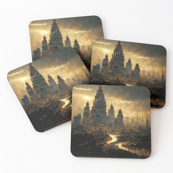 Item preview, Metropolitan Sunrise designed and sold by AIArtWorkshop.