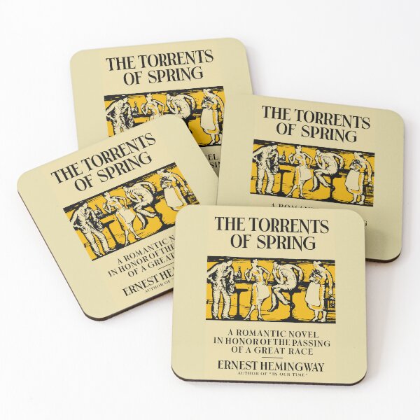 Item preview, Book Cover The Torrents of Spring, Ernest Hemingway, 1926 designed and sold by Julio Benitez.