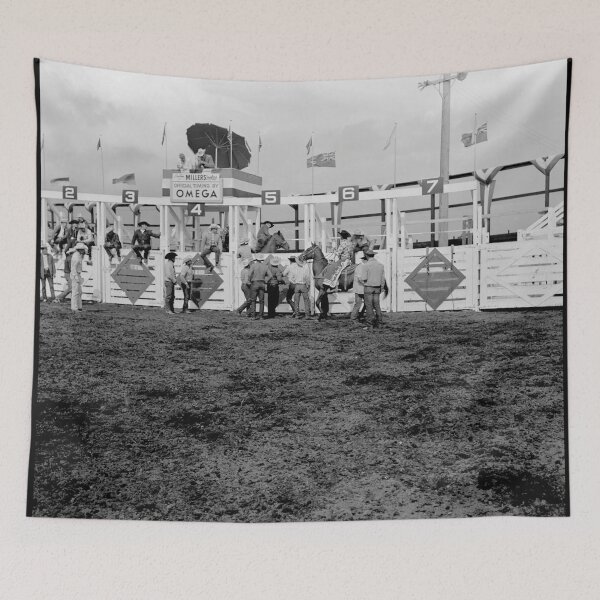 Item preview, Racecourse and the horses designed and sold by Night-parade.