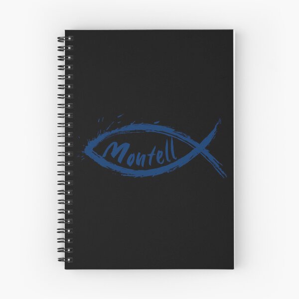 Item preview, Montell Fish - Blue Ichthys designed and sold by LatterDaze.