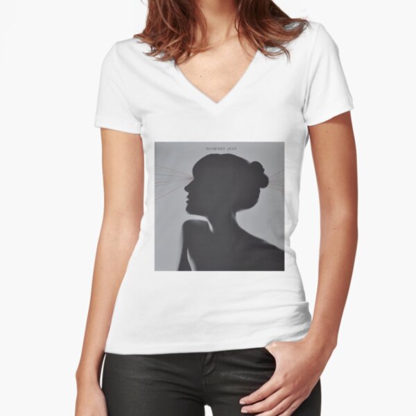 LP Sleeve artwork - Feist - reminder - fanart Fitted V-Neck T-Shirt