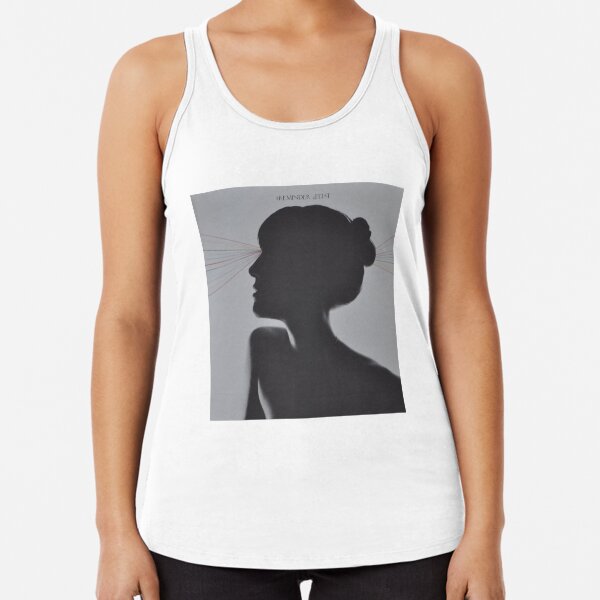 LP Sleeve artwork - Feist - reminder - fanart Racerback Tank Top