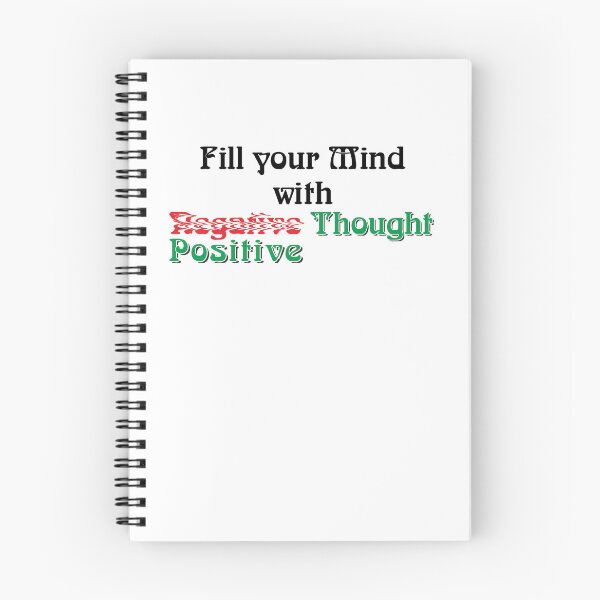 Item preview, Fill Your Mind with Positive Thought designed and sold by ZalynsGraphic.