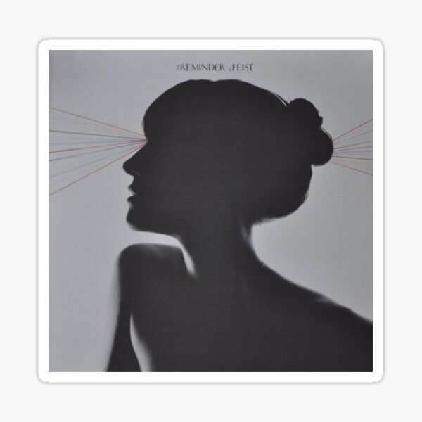 LP Sleeve artwork - Feist - reminder - fanart Sticker