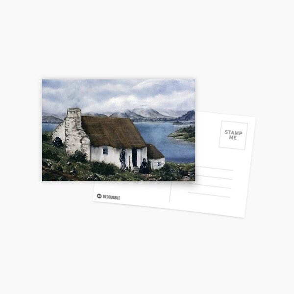 "Irish Cottage" Postcard