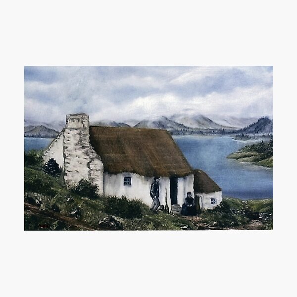 "Irish Cottage" Photographic Print