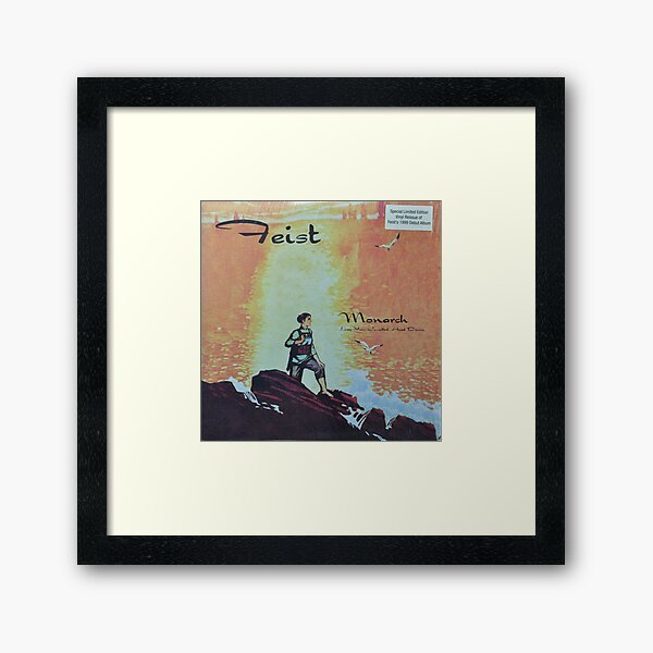 Feist - monarch - LP art fanart Framed Art Print