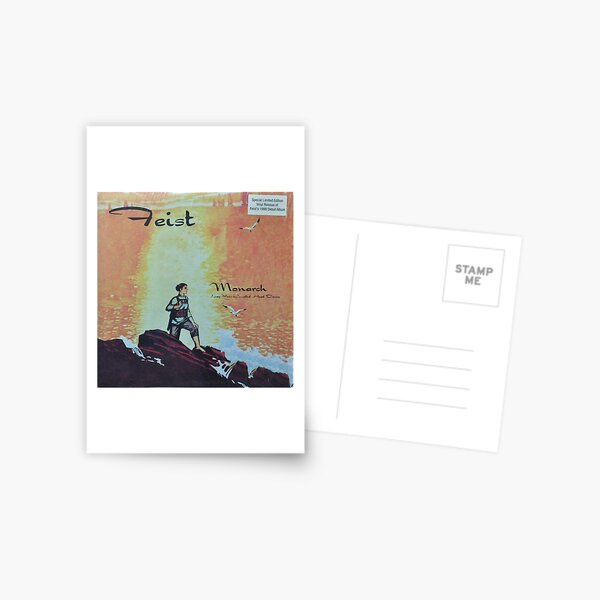 Feist - monarch - LP art fanart Postcard