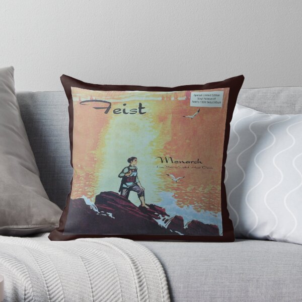 Feist - monarch - LP art fanart Throw Pillow