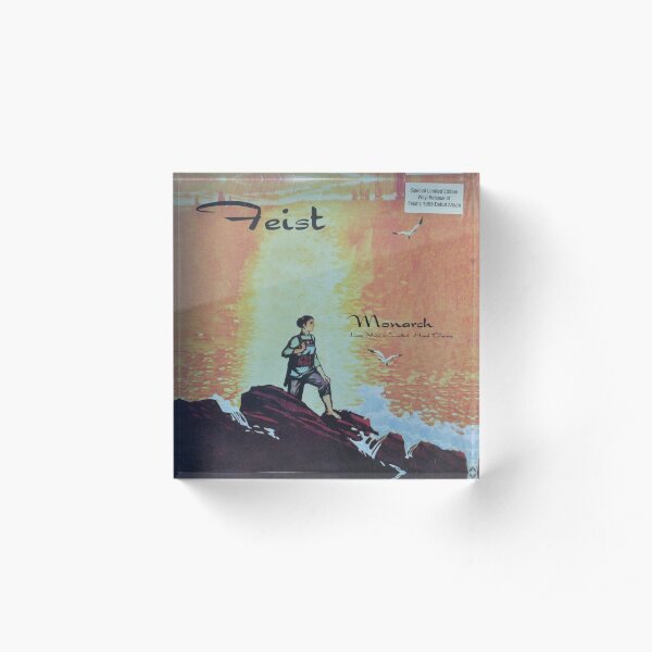 Feist - monarch - LP art fanart Acrylic Block