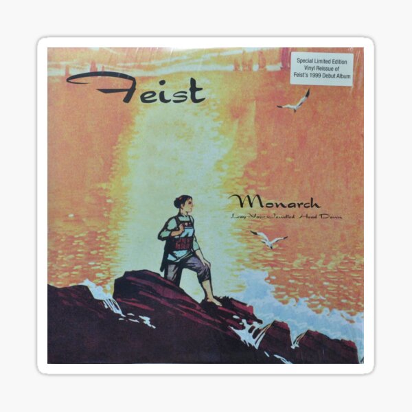 Feist - monarch - LP art fanart Sticker