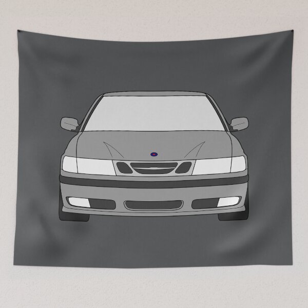 Artikelvorschau, Saab 9-3 1998-2003 graue Farbe entworfen und verkauft von EdimDesign.