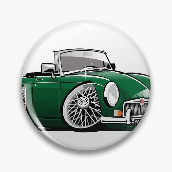 Item preview, MG MGB roadster personalized caricature YOK94J designed and sold by car2oonz.