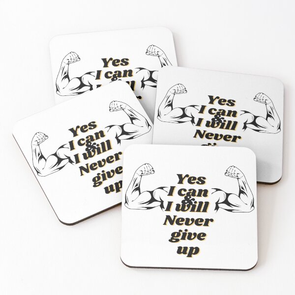 Item preview, I Can and I Will never give up designed and sold by BladaDesign.