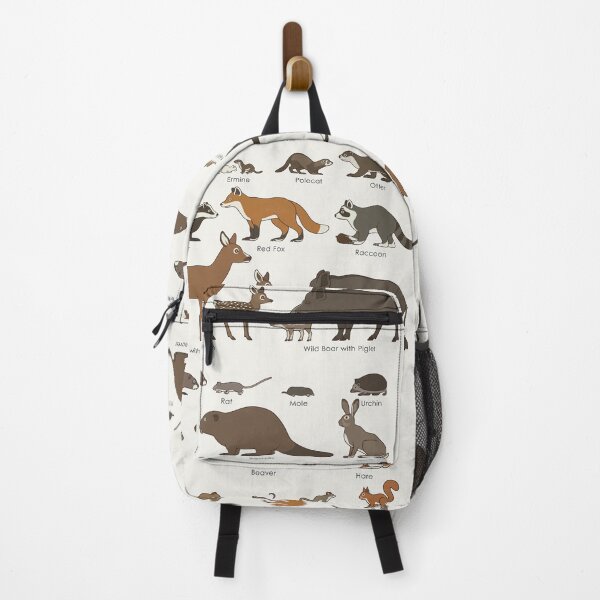 Item preview, Urban Wildlife or City Animals Identification ID Chart (English) designed and sold by Iris Luckhaus.
