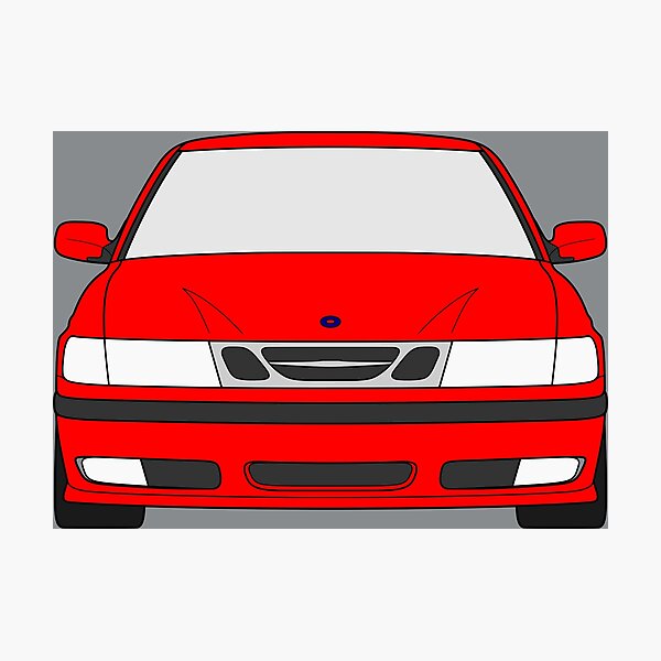 Item preview, Saab 9-3 1998-2003 red color designed and sold by EdimDesign.