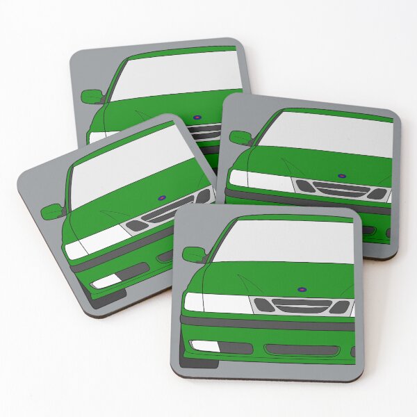 Item preview, Saab 9-3 1998-2003 green color designed and sold by EdimDesign.