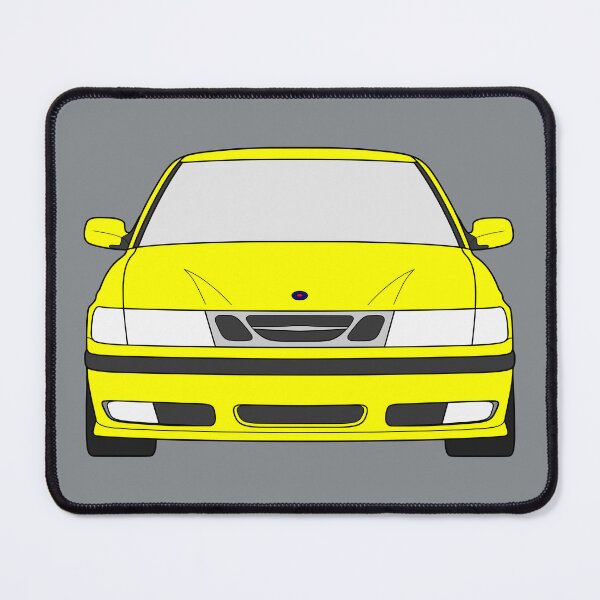 Item preview, Saab 9-3 1998-2003 yellow color designed and sold by EdimDesign.