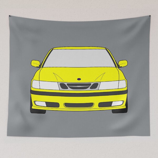 Item preview, Saab 9-3 1998-2003 yellow color designed and sold by EdimDesign.