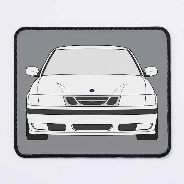 Item preview, Saab 9-3 1998-2003 white color designed and sold by EdimDesign.