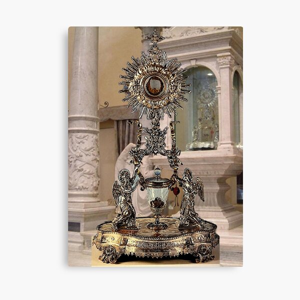 Miracle of the Eucharist of Lanciano Canvas Print