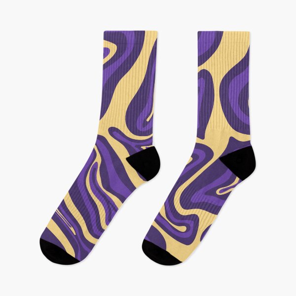 Item preview, Purple and yellow abstract swirl designed and sold by SimplePoDesign.