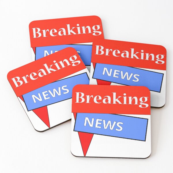 Item preview, BREAKING NEWS designed and sold by Saberfahid.