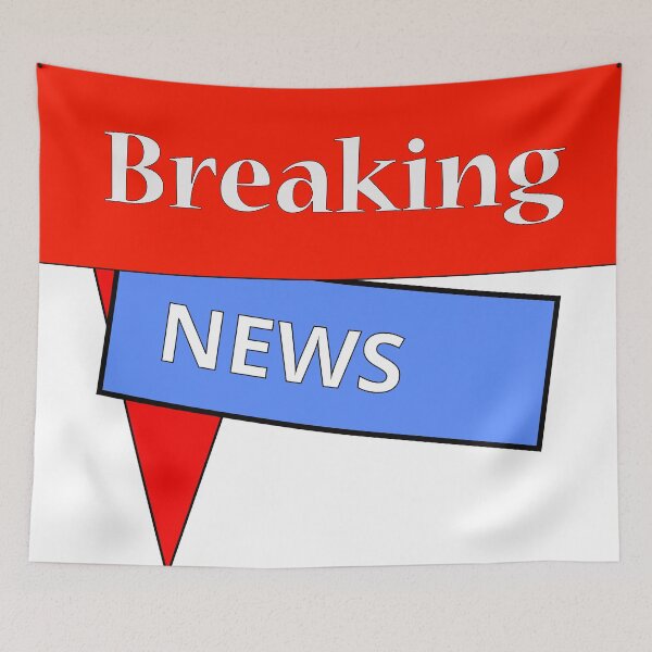 Item preview, BREAKING NEWS designed and sold by Saberfahid.