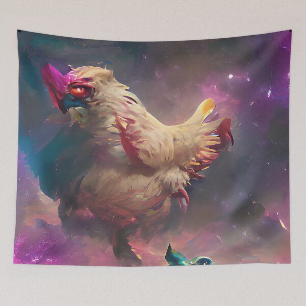 Item preview, Pollo Galáctico designed and sold by InnerLayersArt.