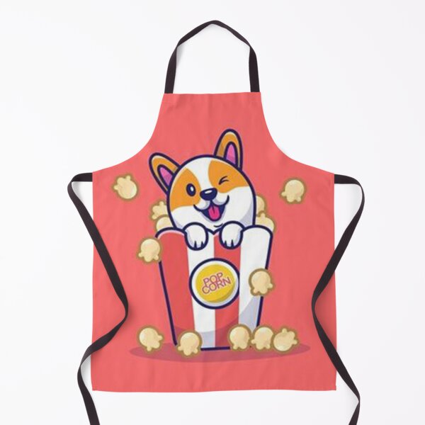 Item preview, Cute Corgi Dog With Popcorn Cartoon designed and sold by rossagrantt.