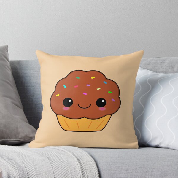 Item preview, Cute Kawaii Chocolate Cupcake designed and sold by TigerLynx.