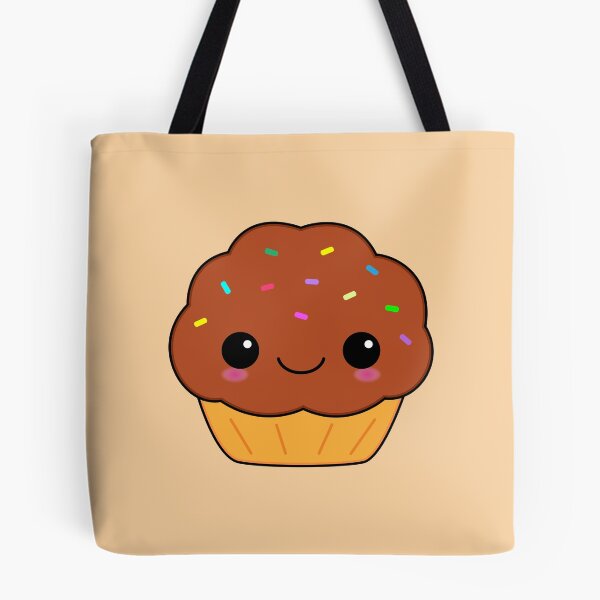 Item preview, Cute Kawaii Chocolate Cupcake designed and sold by TigerLynx.