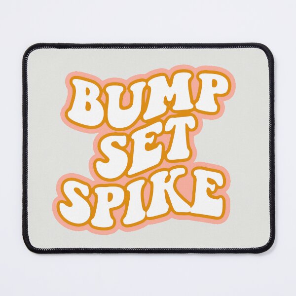 Item preview, Volleyball Retro Bump set Spike quote designed and sold by FreckledBliss.
