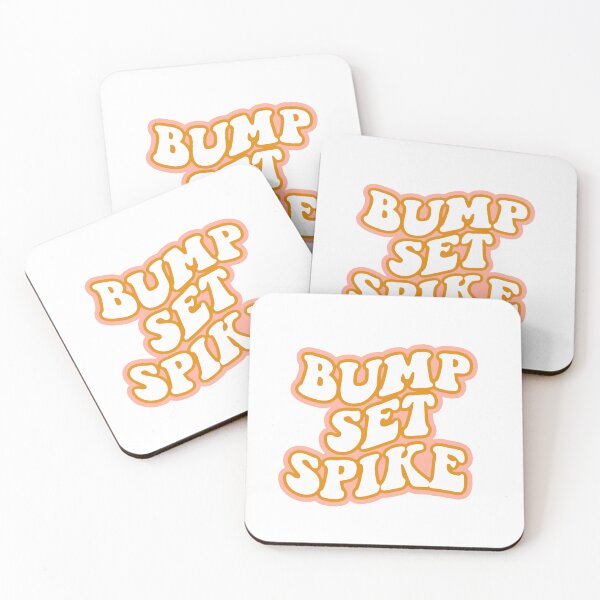 Item preview, Volleyball Retro Bump set Spike quote designed and sold by FreckledBliss.