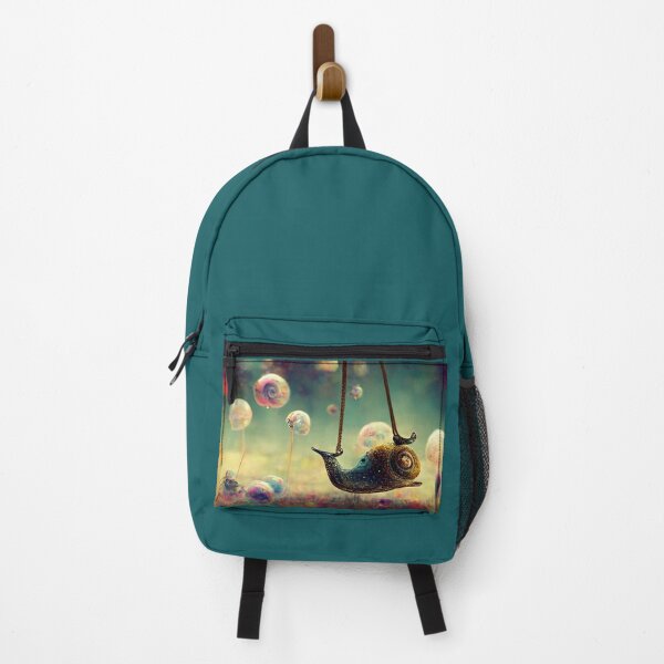 Item preview, Surreal Whale Snail Swing Pendant in Ethereal Space designed and sold by Vicki Noble Art.