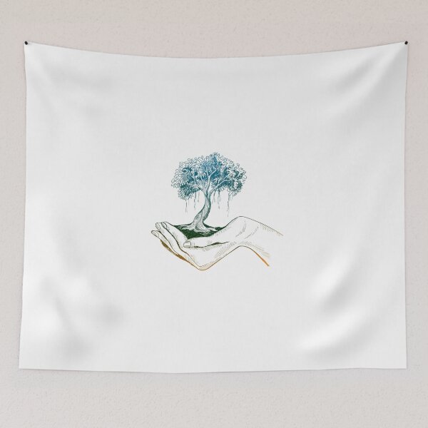 Item preview, Girl Holding Tree designed and sold by AnonymousKings.