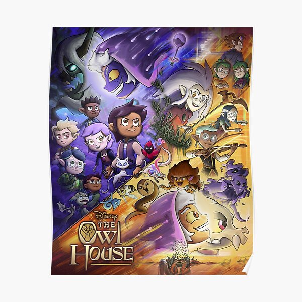 Unofficial Design Owl House Fan Art Poster