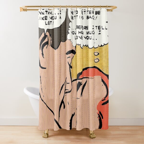 Item preview, Comic couple | Kiss | Retro | Vintage | Lichtenstein Inspired designed and sold by spinolator.