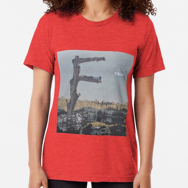 Feist - metals vinyl LP sleeve art - fanart Tri-blend T-Shirt
