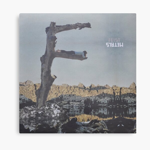 Feist - metals vinyl LP sleeve art - fanart Canvas Print