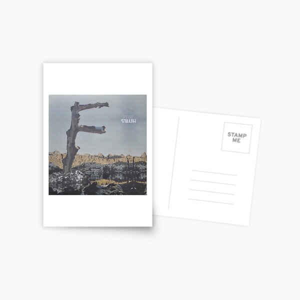 Feist - metals vinyl LP sleeve art - fanart Postcard