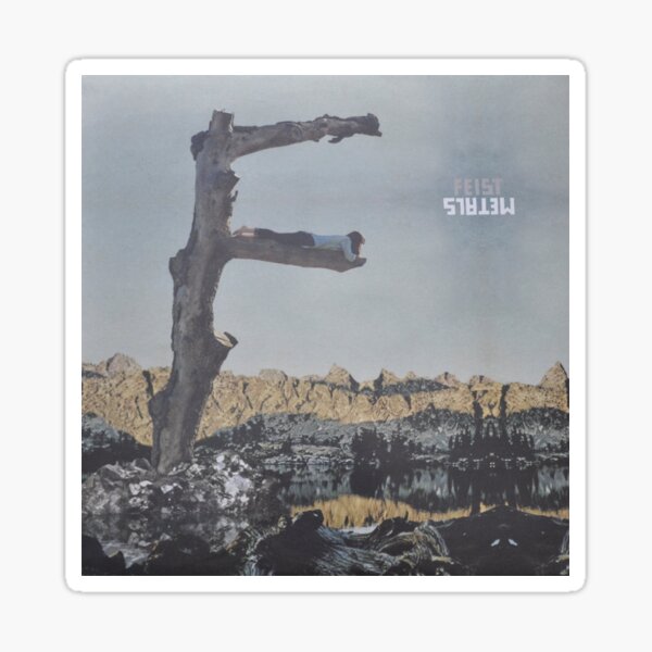 Feist - metals vinyl LP sleeve art - fanart Sticker