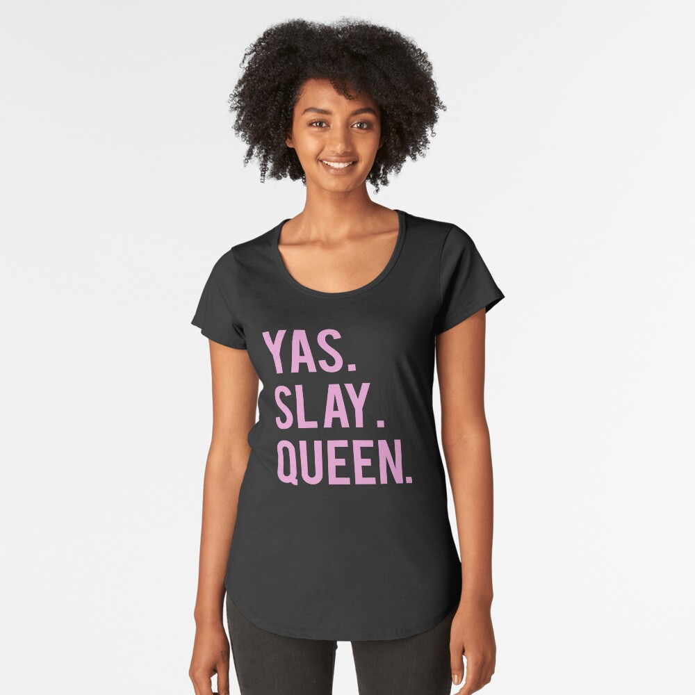 Aperçu de l'œuvre T-shirt premium échancré créée et vendue par allsortsmarket.