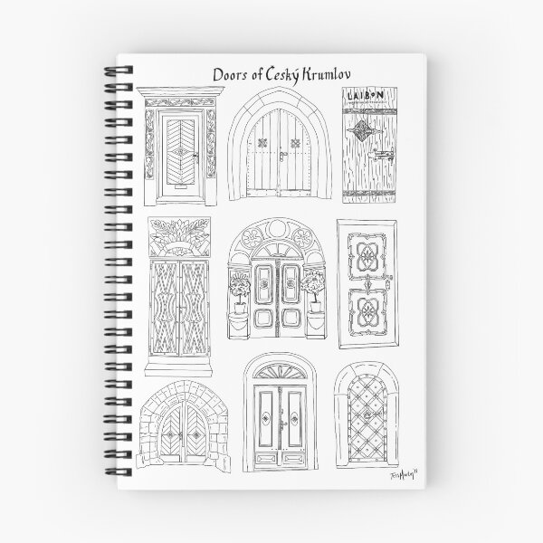 Item preview, Doors of Česky Krumlov designed and sold by tesspacito2.
