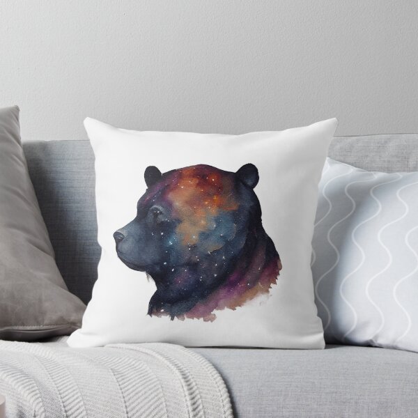 Item preview, Galaxy Bear Watercolor designed and sold by CreationsPrints.