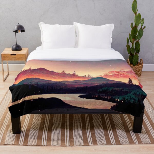 Item preview, Minimalist landscape painting - digital painting - digital art designed and sold by Astramo.