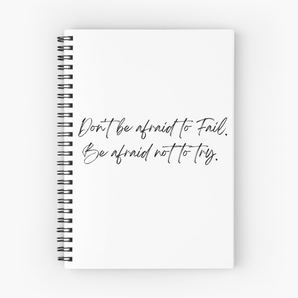 Item preview, Don't be afraid to fail be afraid not to try designed and sold by Oreo2020 Creations.