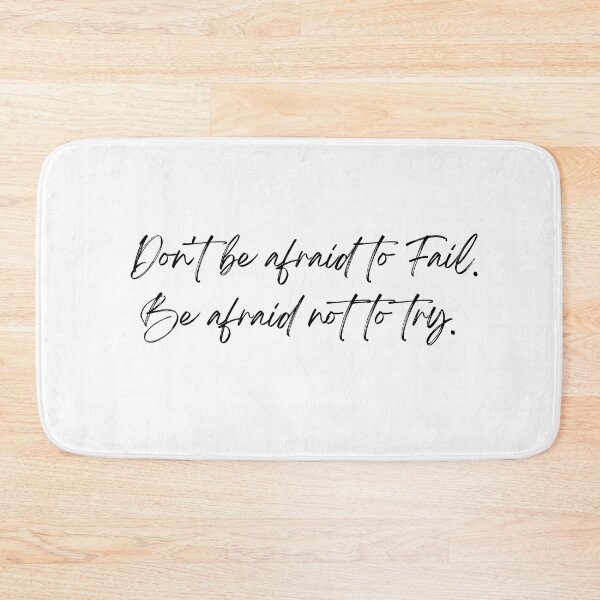 Item preview, Don't be afraid to fail be afraid not to try designed and sold by Oreo2020 Creations.